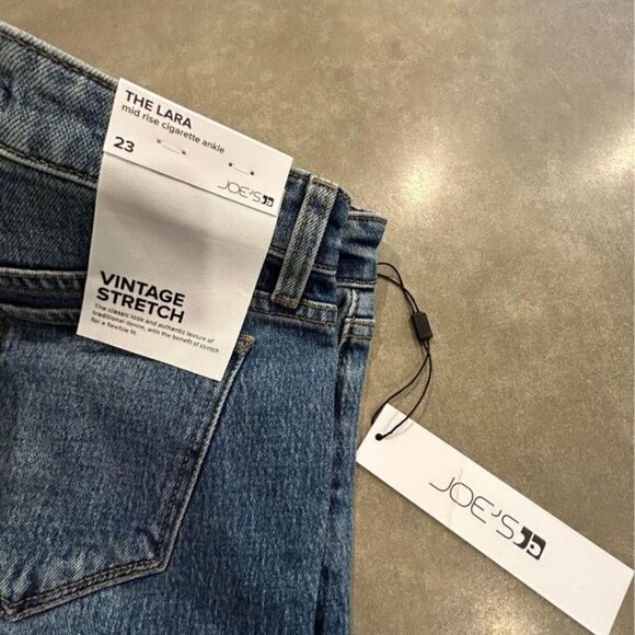 JOES jeans. THE LARA mid rise cigarette ankle jeans. Size 23. New with tags. Adr - Picture 1 of 9
